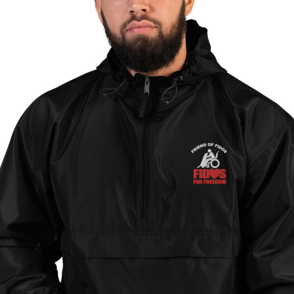 Embroidered Friend of Fidos Champion Packable Jacket