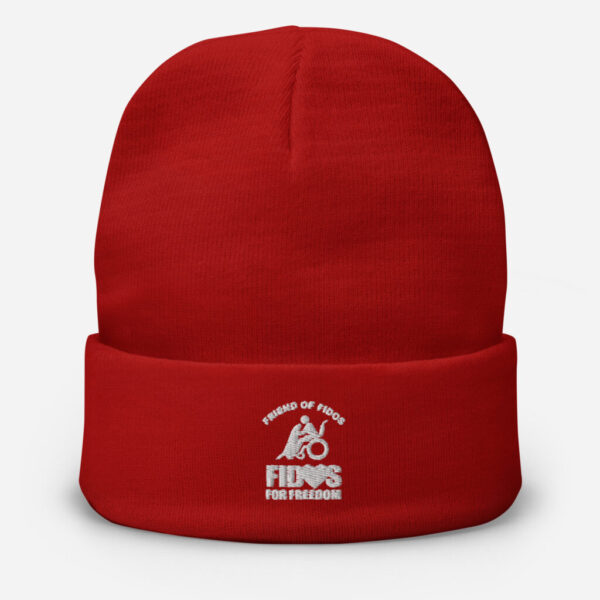 Friend of Fidos Embroidered Beanie