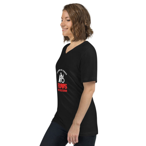 Women's Unisex Short Sleeve V-Neck T-Shirt